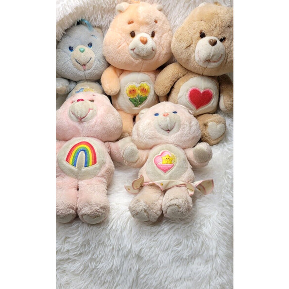 Kenner Other - Kenner Care Bear Lot of 5 Cheer Baby Tugs Baby Hugs Friend Tender Heart VTG 1983